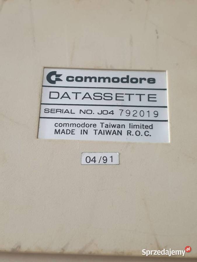 Commodore C64 datassette 4 cartrige dyskietkami Pozostałe podlaskie Łomża