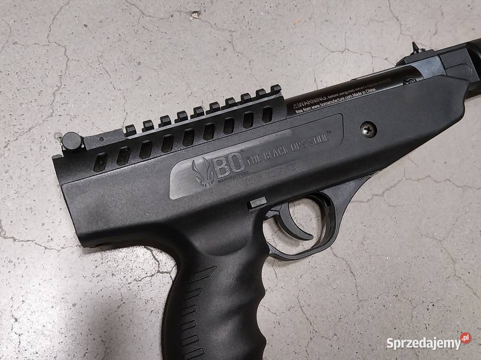 Pistolet Black Ops Langley 45 mm łamana lufa śląskie Czeladź
