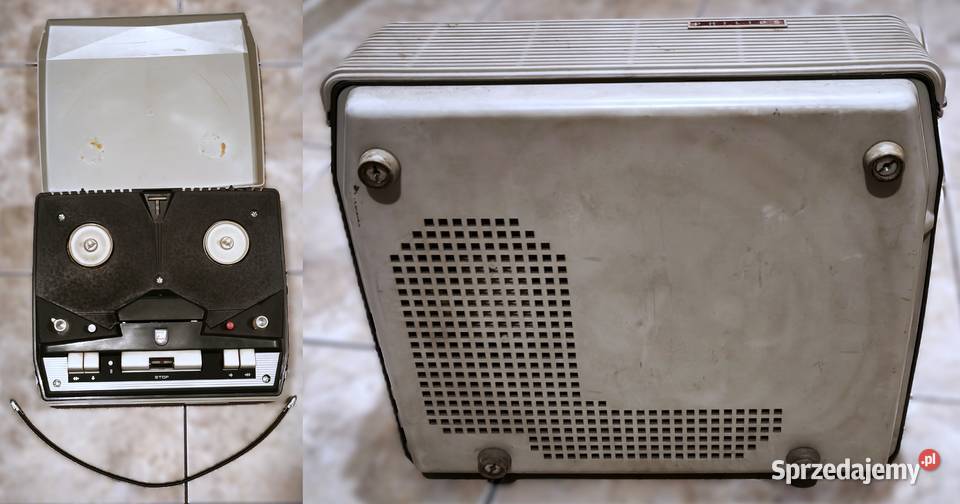 Lampowy magnetofon szpulowy Philips R14 Perełka Piotrków Trybunalski sprzedam