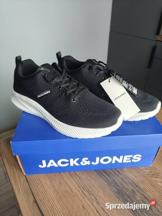Męskie buty 44 Jack Jones czarne nowe