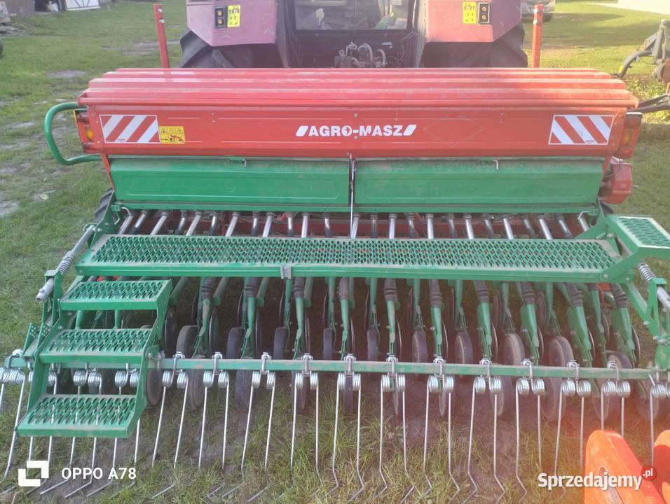 Sprzedam siewnik zbożowy talerzowy 3m agro masz Skaryszew