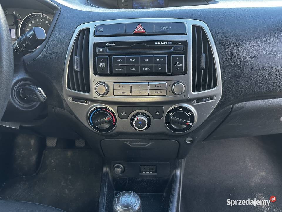 Hyundai i20 12 benzyna Klima Tempomat Światła tuner TV wielkopolskie