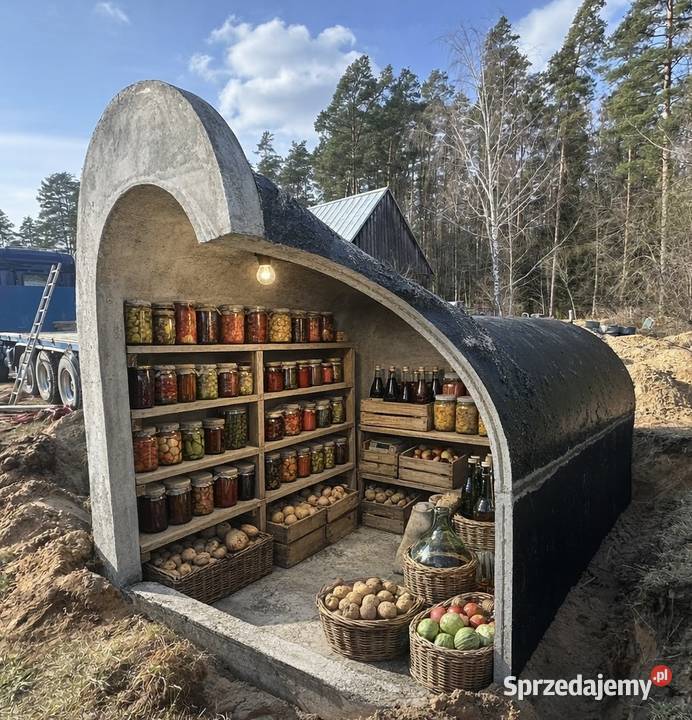 Ziemianka Piwnica ogrodowa Mrągowo