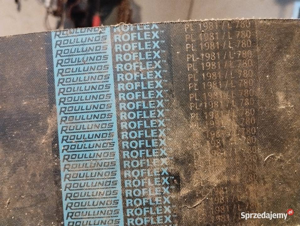 Pas rowkowy kombajnu MF510 Szalowa