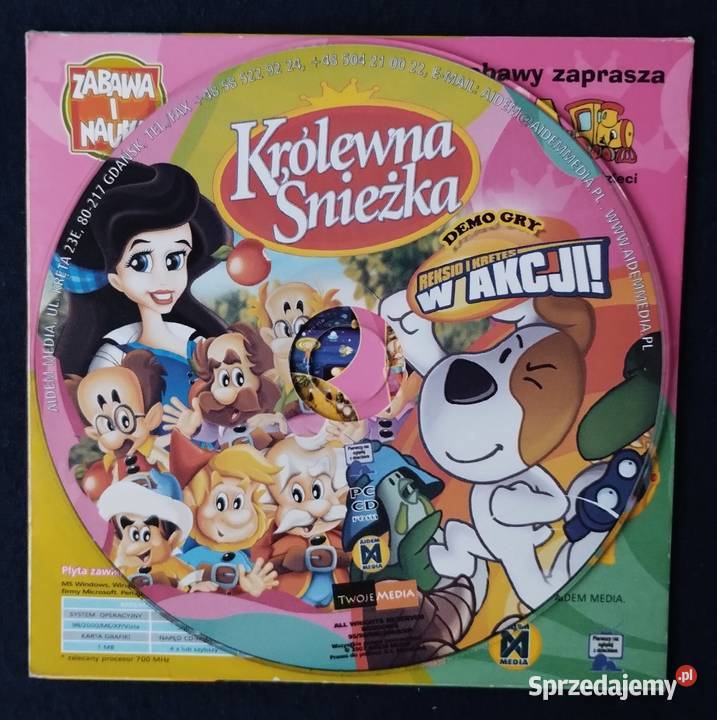 Królewna Śnieżka Śpiąca Królewna Reksio i Kretes Bełchatów