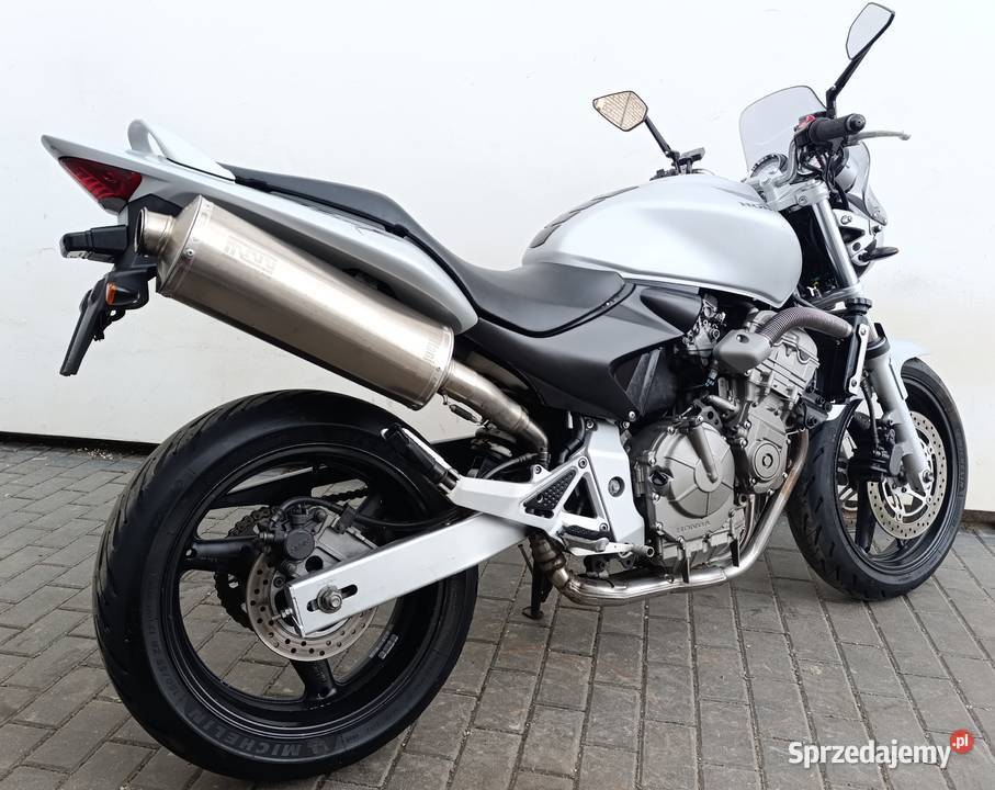 Honda Hornet CB600F sportowy wydech 2004 NISKI Motocykle, skutery, quady Ostrołęka
