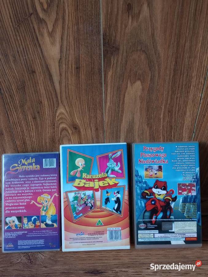 Kasety VHS bajki Filmy