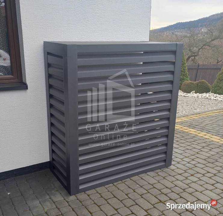 Osłona pompy ciepła 110x50x150 antracyt ID489 Jastrzębie-Zdrój