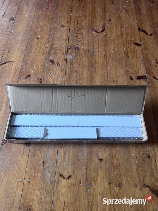 LISTWA METALOWA INOX SREBRNA STEEL POŁYSK 5 x 60 Morąg