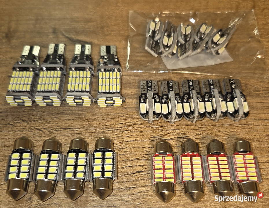 Żarówki oświetlenia wnętrza LED mocne białe Białystok