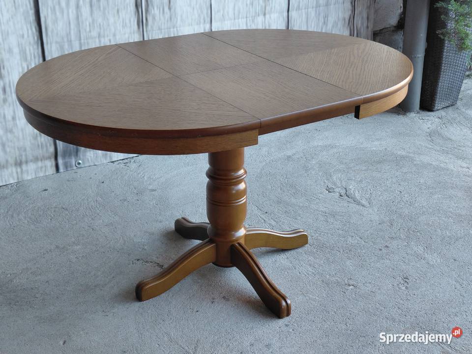 stół okrągły rozkładany 154 Byczyna