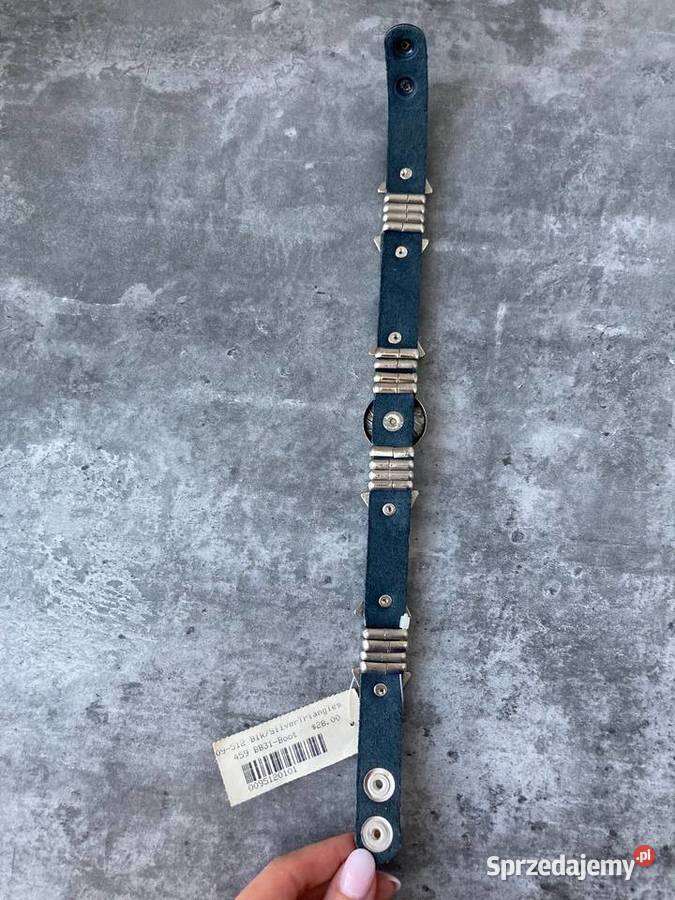 Nowa skórzana bransoletka na buty kozaki choker Nisko sprzedam