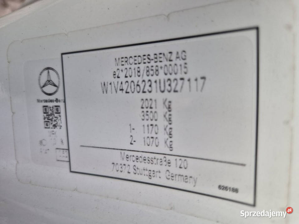 Mercedes Citan Poleasingowe dolnośląskie Komorniki
