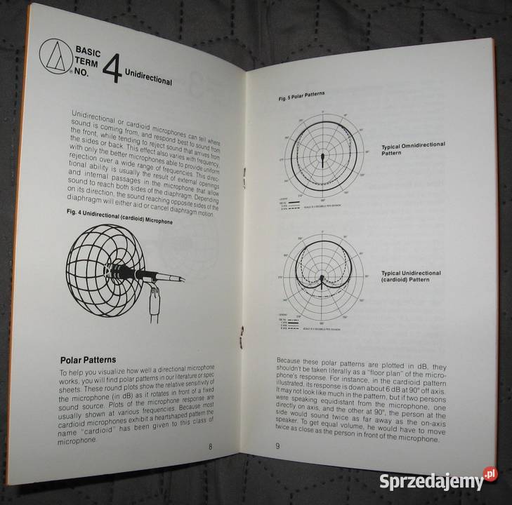 AudioTechnica microphones catalogs brochures Kępice sprzedam