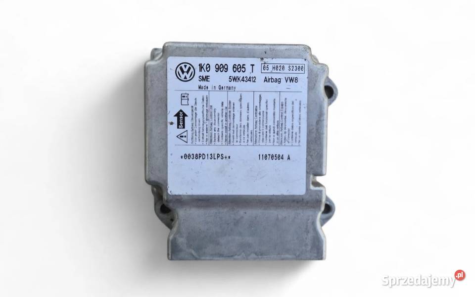 MODUŁ SENSOR AIRBAG A3 8L ALTEA GOLF V 1K0909605 Działoszyce