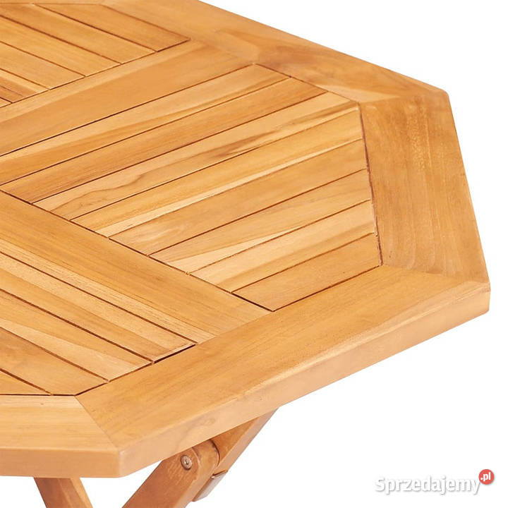 Składany stolik ogrodowy 85x85x76 lite drewno Warszawa