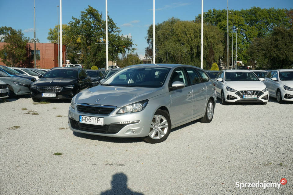 Peugeot 308 16HDI120 Active Salon FV23 GD511PJ Rok produkcji 2017 Poznań sprzedam