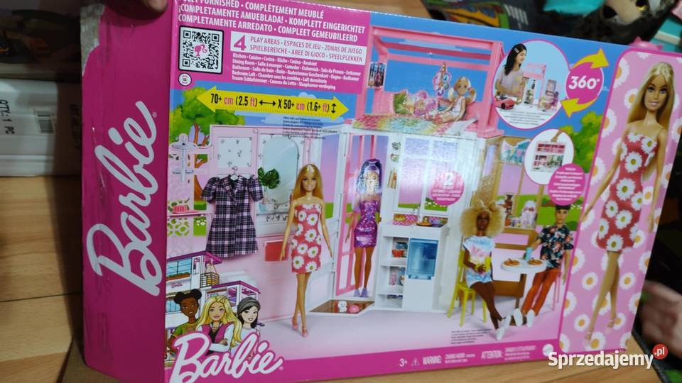 Domek Barbie lalek Książ Wielkopolski