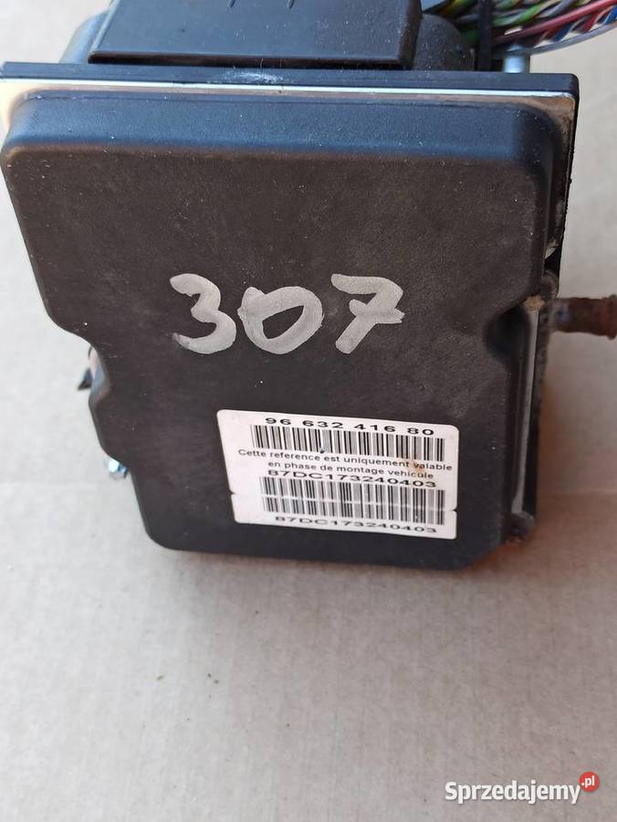 Peugeot 307 pompa ABS 9661887180 0265235237 osobowe Bolesławiec