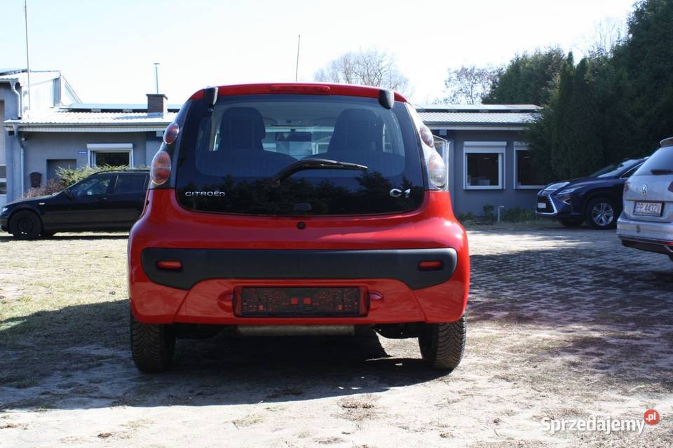 Citroen C1 10 121 BEZ RDZY ekonomiczny klima elektryczne szyby wielkopolskie Piła