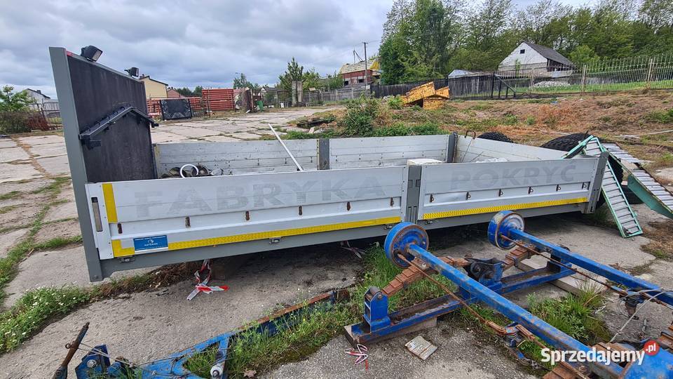 Przyczepa 5 m aluminiowe burty tandem hamulec burtowe Ostrowiec Świętokrzyski sprzedam
