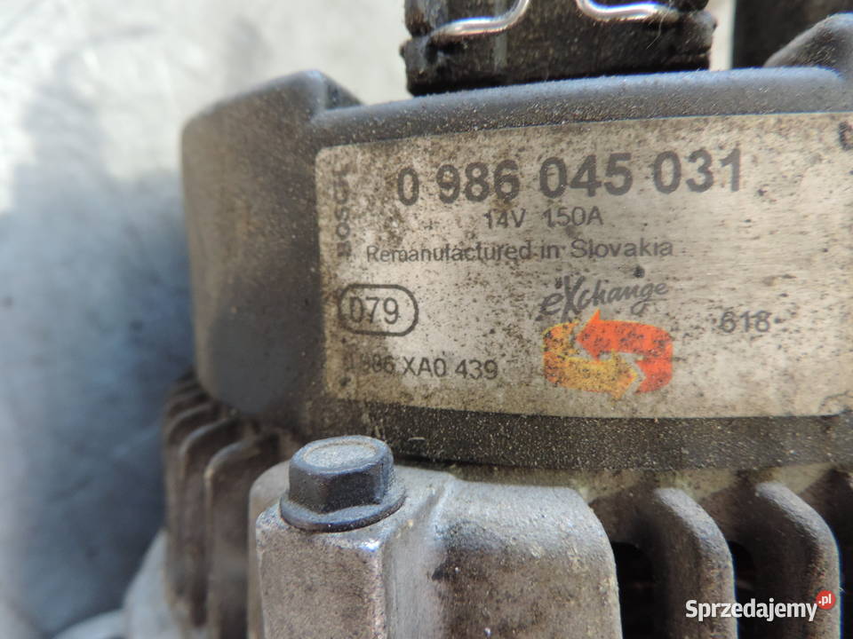 ALTERNATOR BMW 5 E39 530D 30 D 0986045031 Nowy Sącz