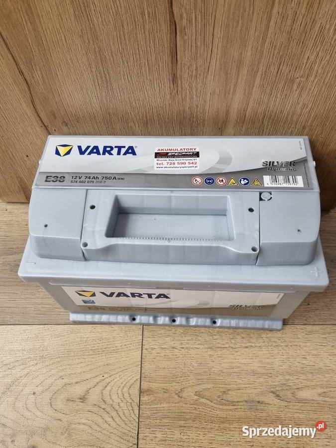 AKUMULATOR ROZRUCHOWY 12V VARTA E38 Wrocław