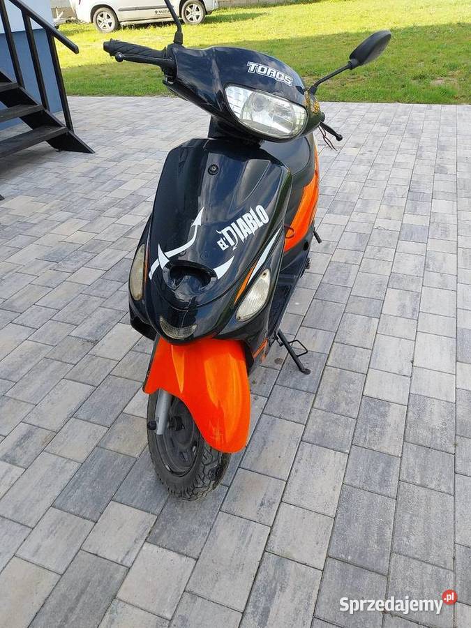 Toros El Diablo stylowy i oszczędny skuter 50 Rybno