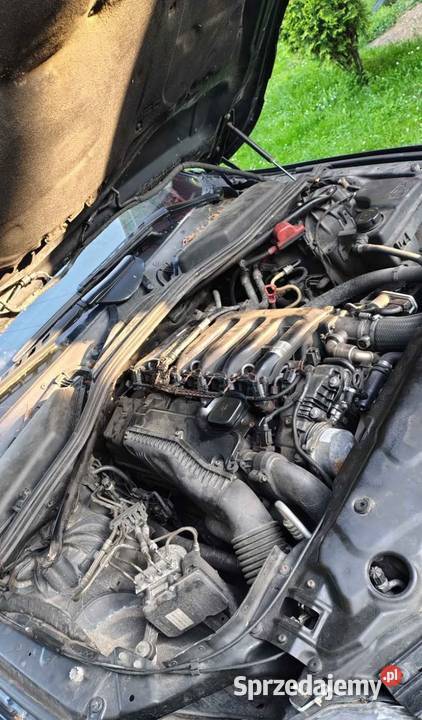 BMW E60 25 DIESEL 2004 przedlift do poprawek czarny Przemyśl sprzedam