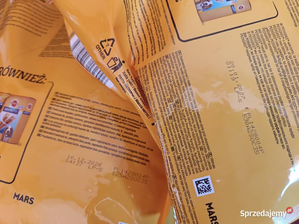 Zestaw 2 x karma sucha psa PEDIGREE z wołowiną i Szczyrk