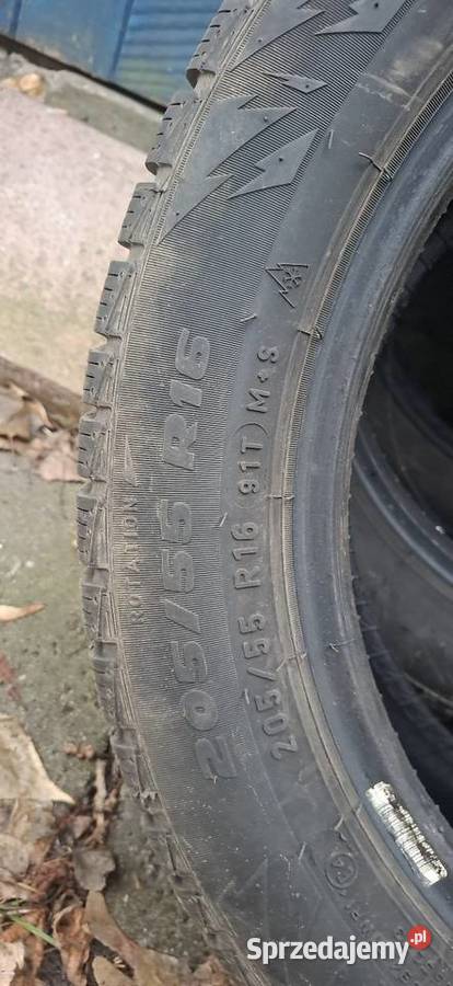 4 x opony zimowe 2055516 Wwa 65mm Samochodowe Warszawa