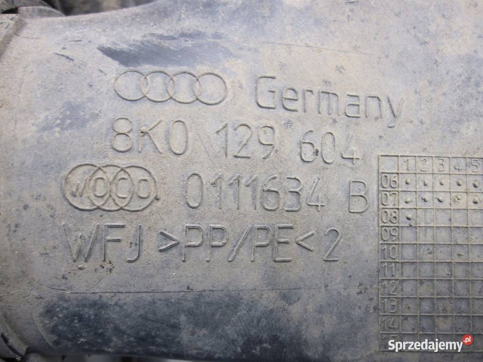 AUDI A4 B8 IV 08r obudowa filtra powietrza Kielce
