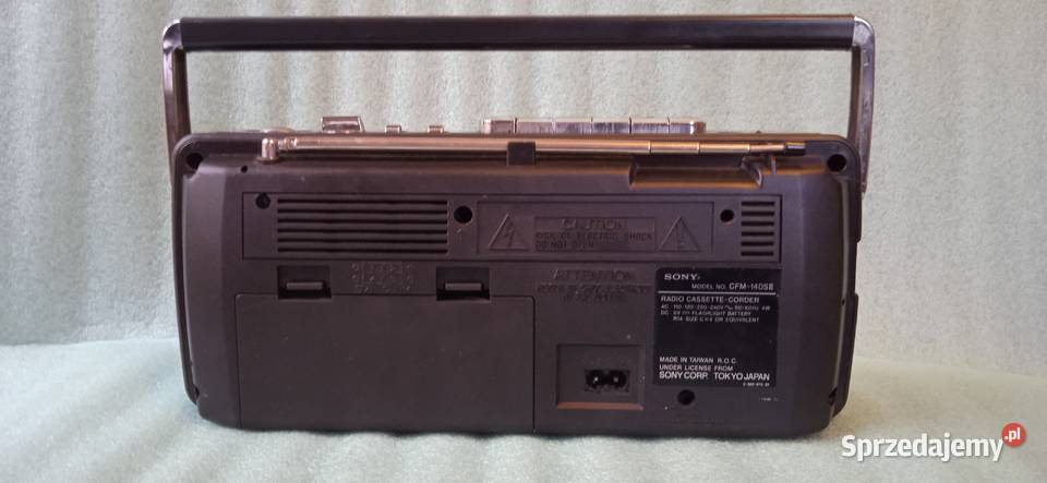 Radiomagnetofon SONY CFM140SII VintageRetro Zielona Góra
