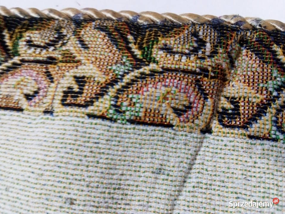 poszewka gobelinowa vintage