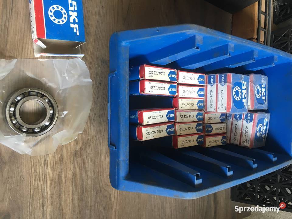 Łożysko zwykłe SKF 6206 C3 30 x 62 mm Produkcja Pabianice