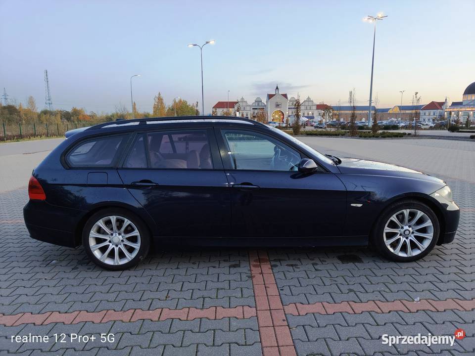 BMW E91 Touring 20D M47D20 Brązowe Skóry Navi Piaseczno