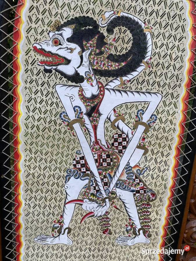 Antyk Piękny ogromny oryginalny parawan Bystrzyca Kłodzka