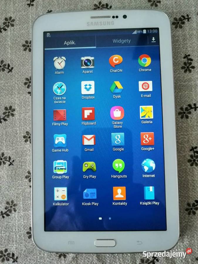 TABLET SAMSUNG GALAXY TAB3 EKRAN 7 Elektronika