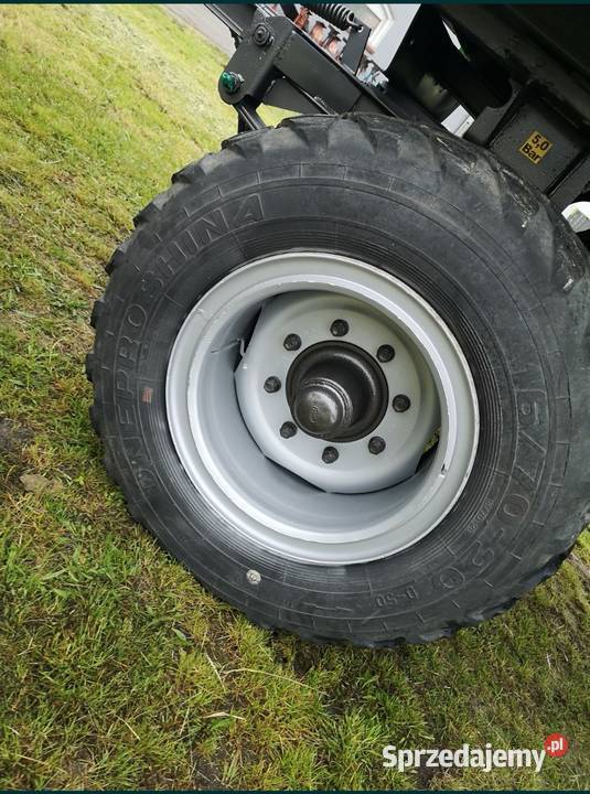 przyczepa rolnicza hl8011 dmc 12 ton 3 strony nieuszkodzony opolskie sprzedam