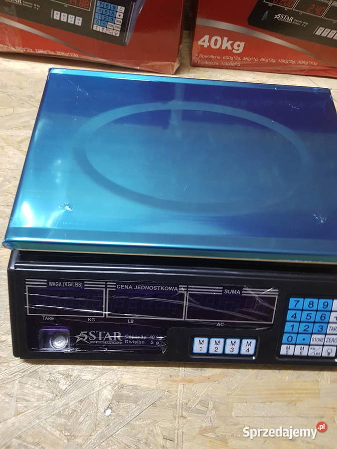 ELEKTRONICZNA WAGA SKLEPOWA LCD KALKULACYJNA 40 Głogowa