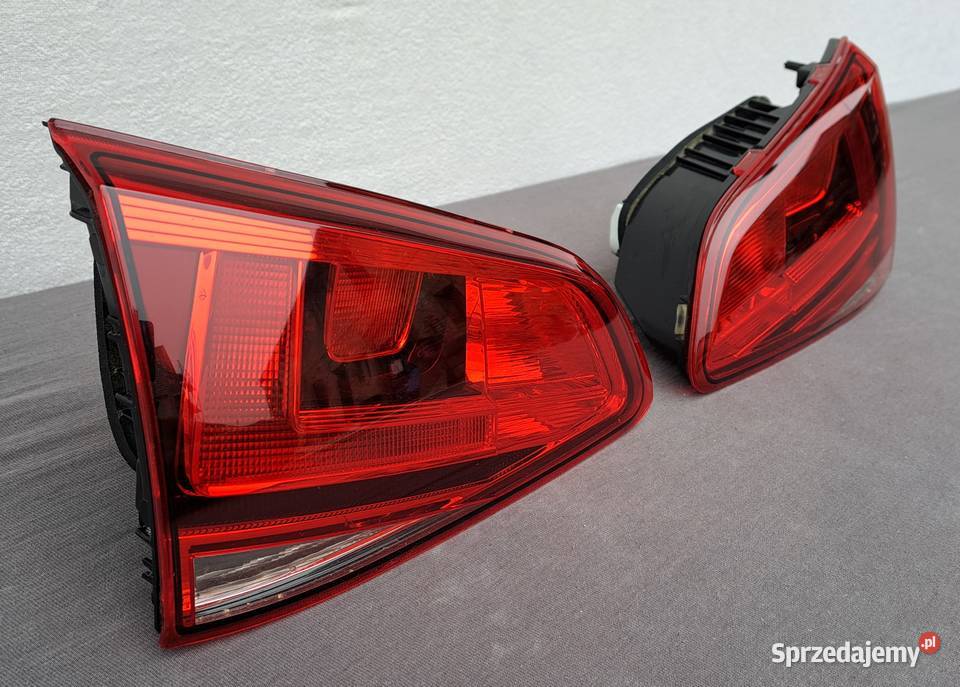 Lampy tył w klapę komplet VW Golf VII HB Lampy tylne Mielęcin