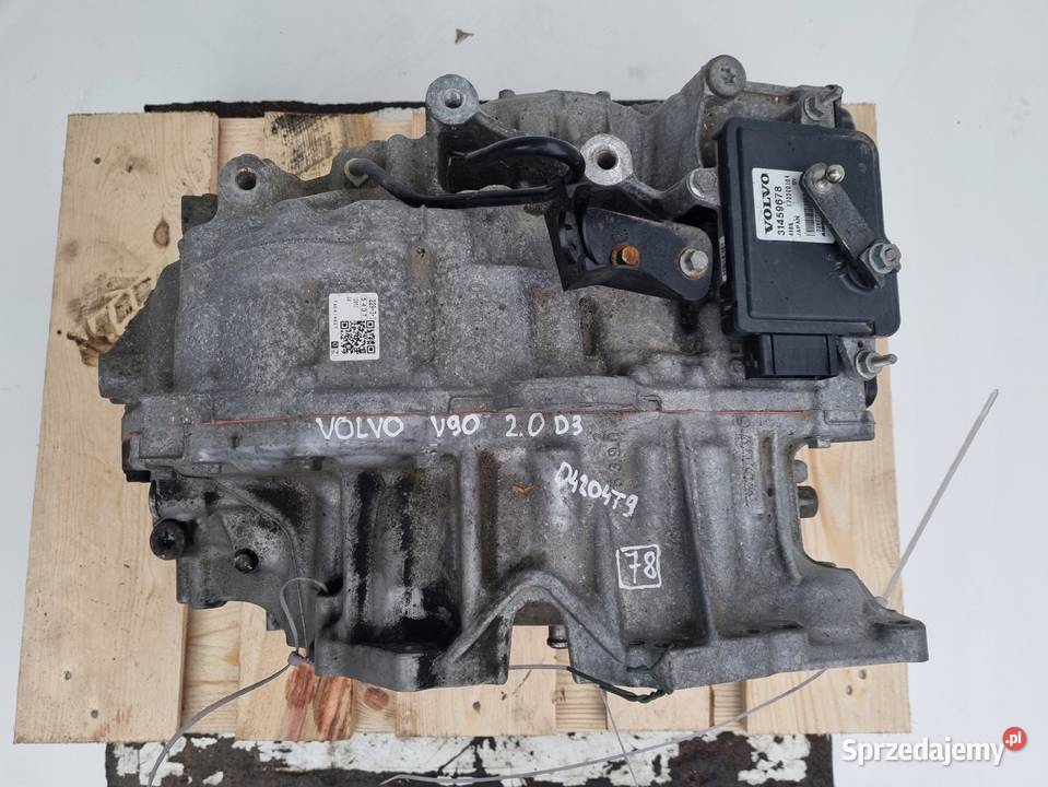 AUTOMATYCZNA SKRZYNIA BIEGÓW Volvo S90 V90 II 20 osobowe