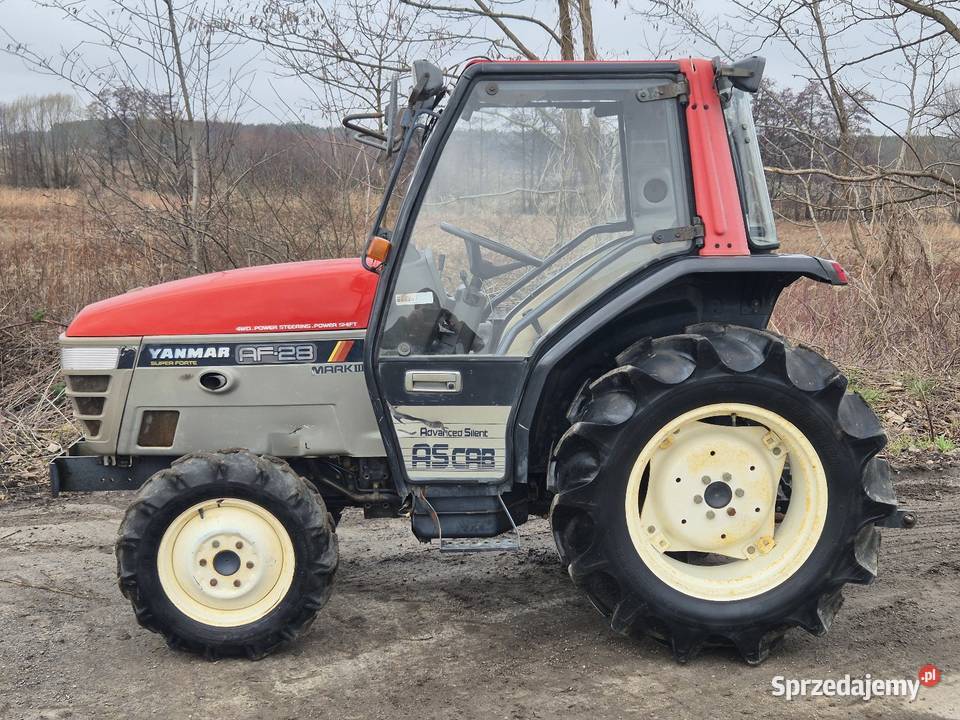Traktorek YANMAR AF28D 28 44 Wspomaganie Małuszyn