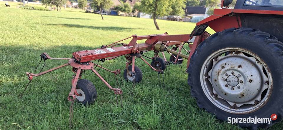 Przetrząsarka Fella TH520 zgrabiarka Walidrogi