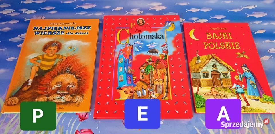 Książki dzieci bajki wiersze Zawory