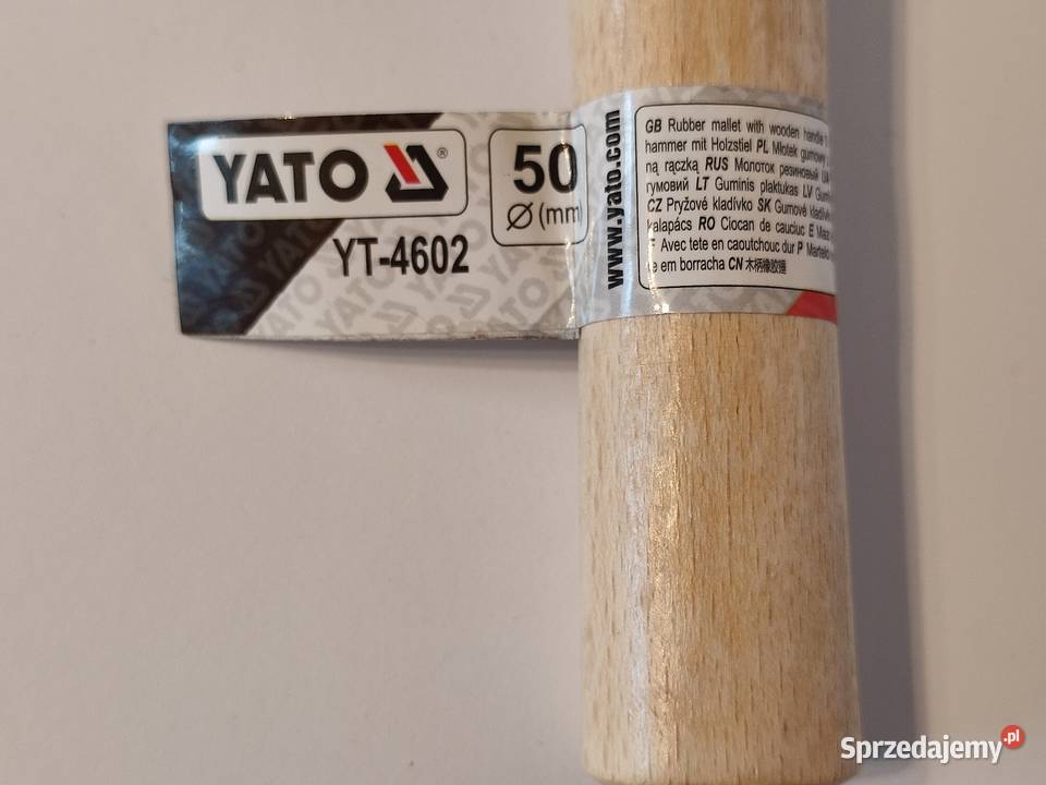 Młotek gumowy Yato yt4602 370g lubelskie Lublin sprzedam
