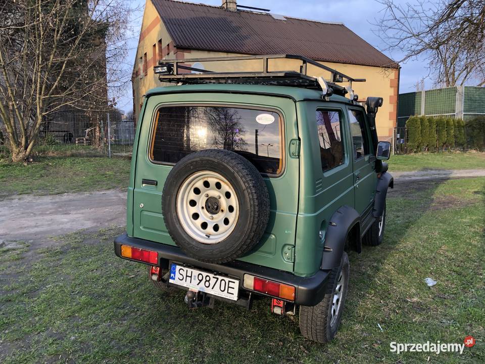 SUZUKI SAMURAI 19TD HARDTOP 4x4 POLIFT aluminiowe felgi Chorzów
