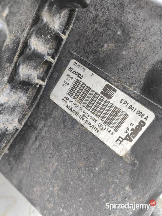 LAMPA PRAWA PRZÓD EUROPA SEAT ALTEA TOLEDO III osobowe Radom