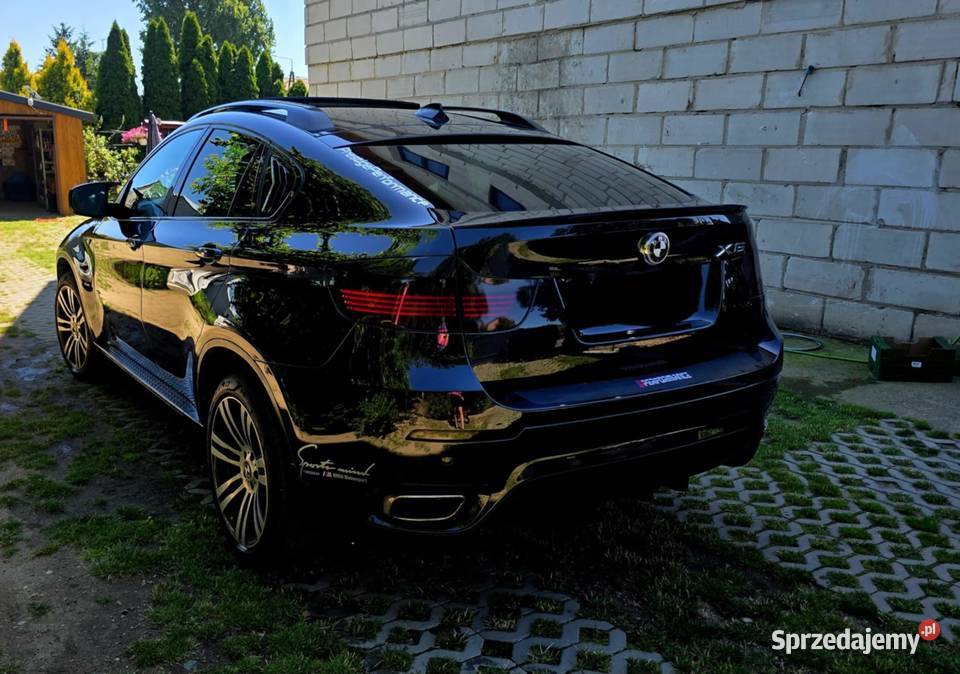 SUV BMW X6 E71 w M Pakiecie 35d hak serwisowana podgrzewane fotele Ciechanów