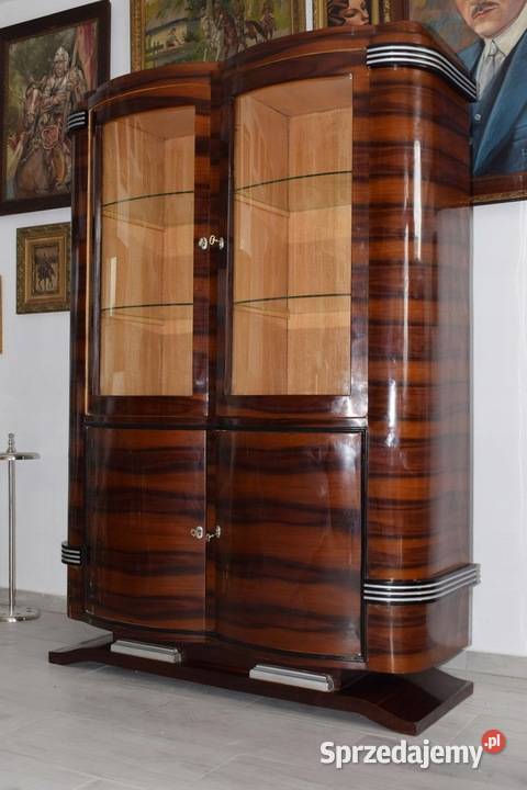 Witryna Art Deco Gablotka Serwantka Salon Dom i Ogród Kraków sprzedam